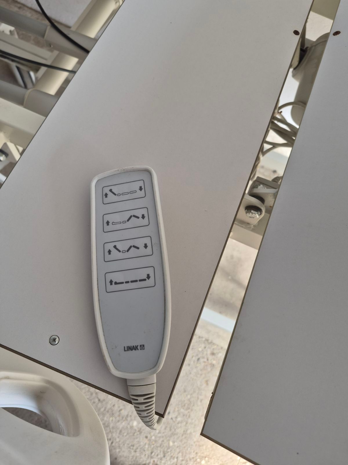 Elektromos betegágy Linak intenzív ágy - 5 funkciós - osztott oldalrácsokkal - Kód: 13.