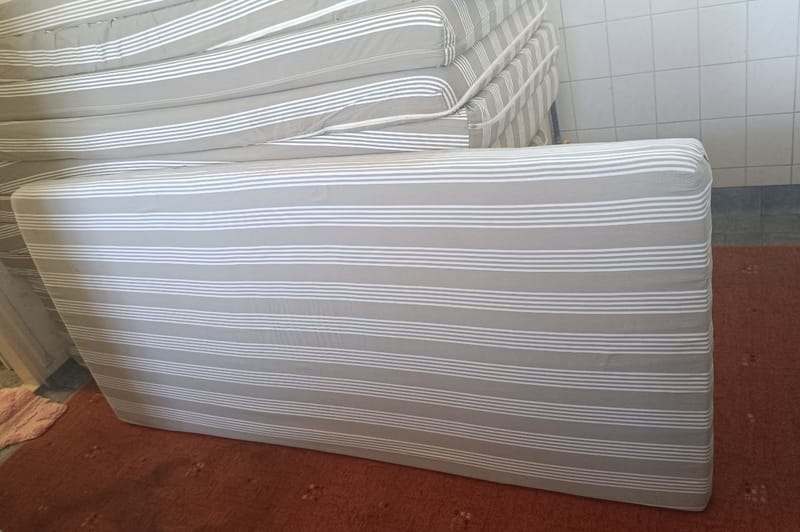 Flexibilis szivacs matrac pamut huzatban - 90x200cm