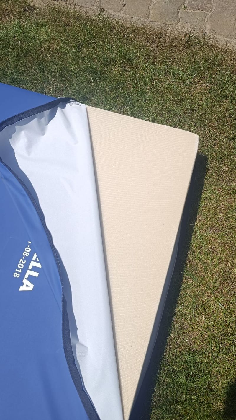 Flexibilis szivacs matrac inkontinencia huzatban - 90x200 - vastagsága 14cm