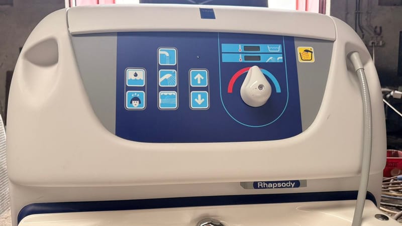 ARJO Rhapsody hydromasszázs rehabilitációs kád