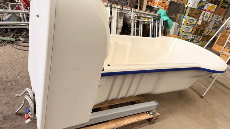 ARJO Rhapsody hydromasszázs rehabilitációs kád