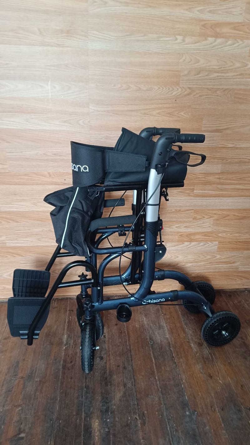 Új Orbisana 2in1 Rollátor gurulós járókeret lábtartóval