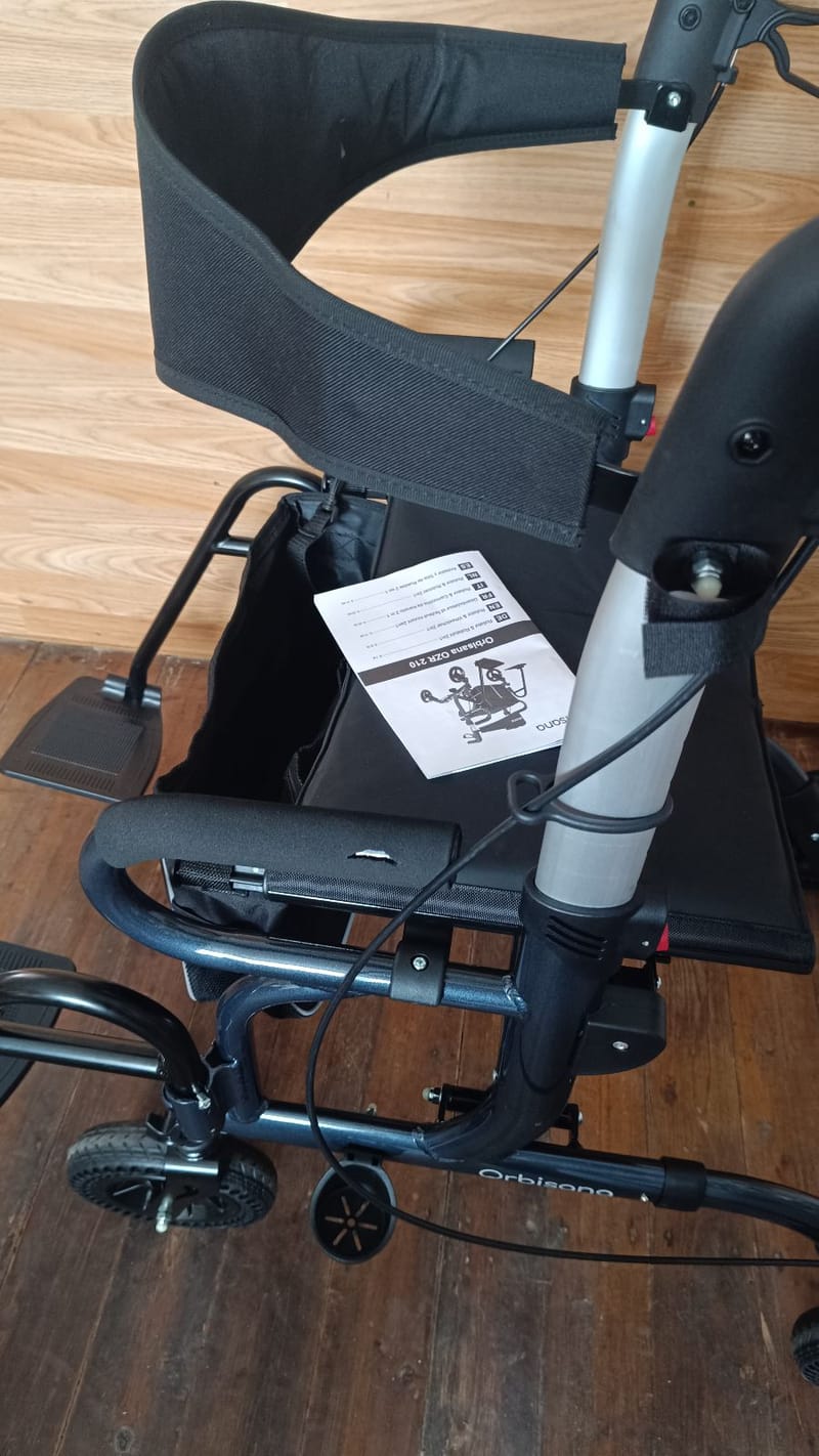 Új Orbisana 2in1 Rollátor gurulós járókeret lábtartóval