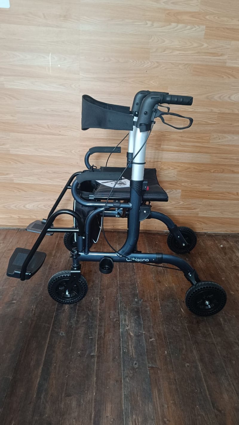 Új Orbisana 2in1 Rollátor gurulós járókeret lábtartóval