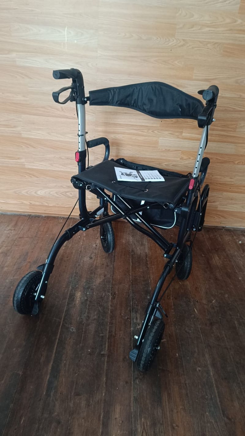 Új Orbisana 2in1 Rollátor gurulós járókeret lábtartóval