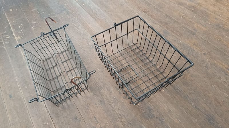 Rollátor kosár - gurulós járókerethez - 2-féle!