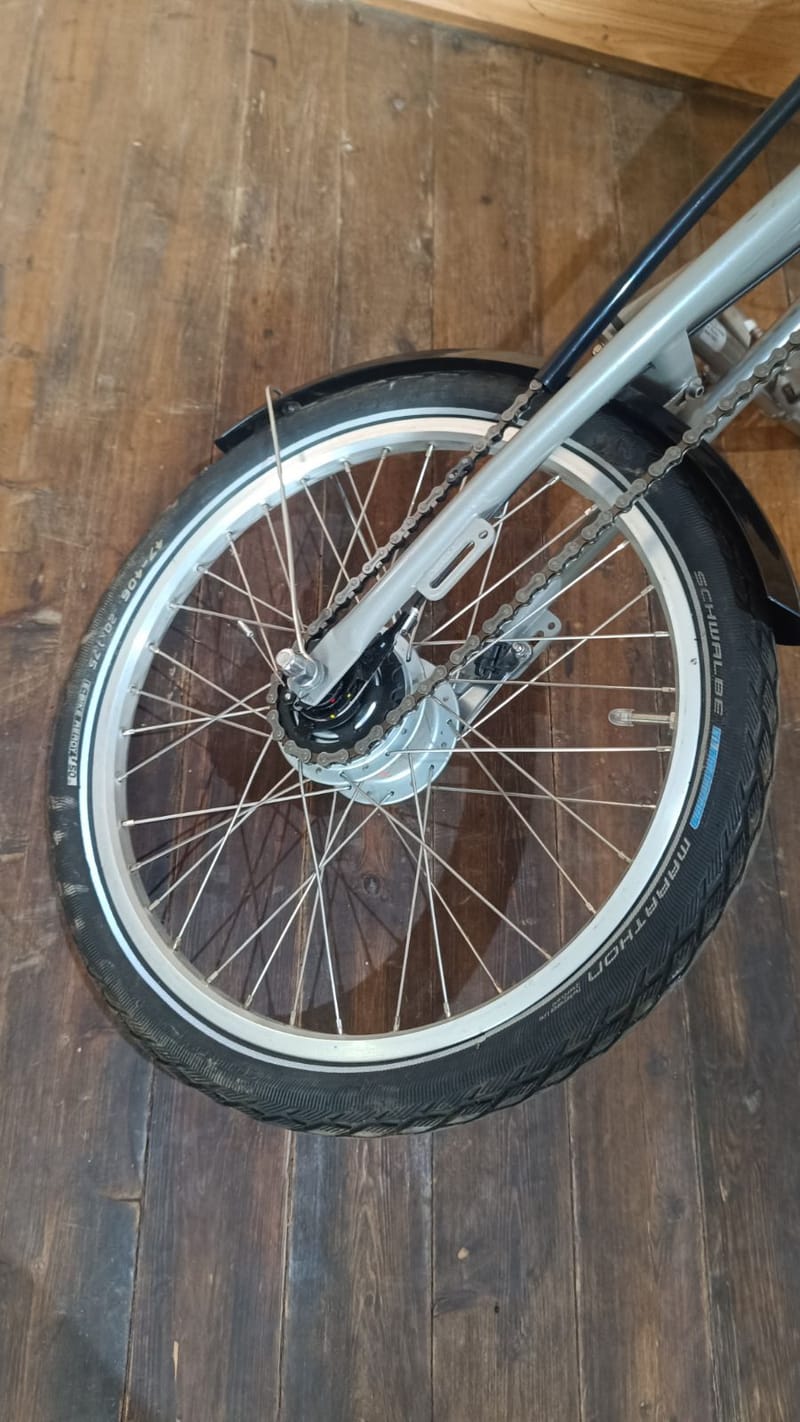 Speedy handbike kézibicikli kerekesszék segédhajtás (hiányos konzollal)