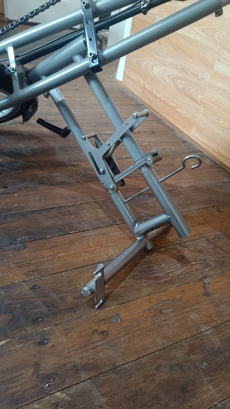 Speedy handbike kézibicikli kerekesszék segédhajtás (hiányos konzollal)