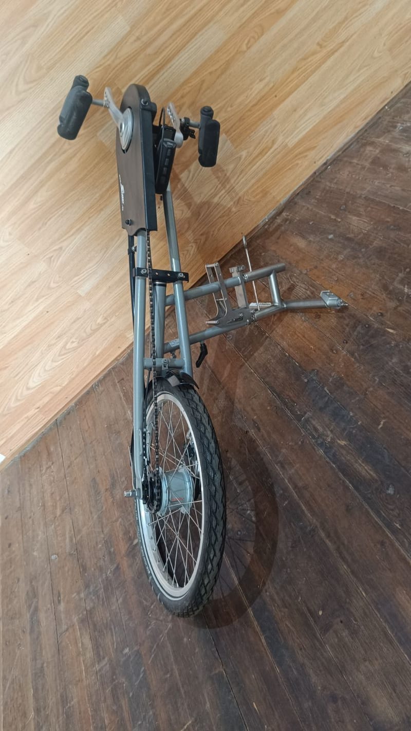 Speedy handbike kézibicikli kerekesszék segédhajtás (hiányos konzollal)