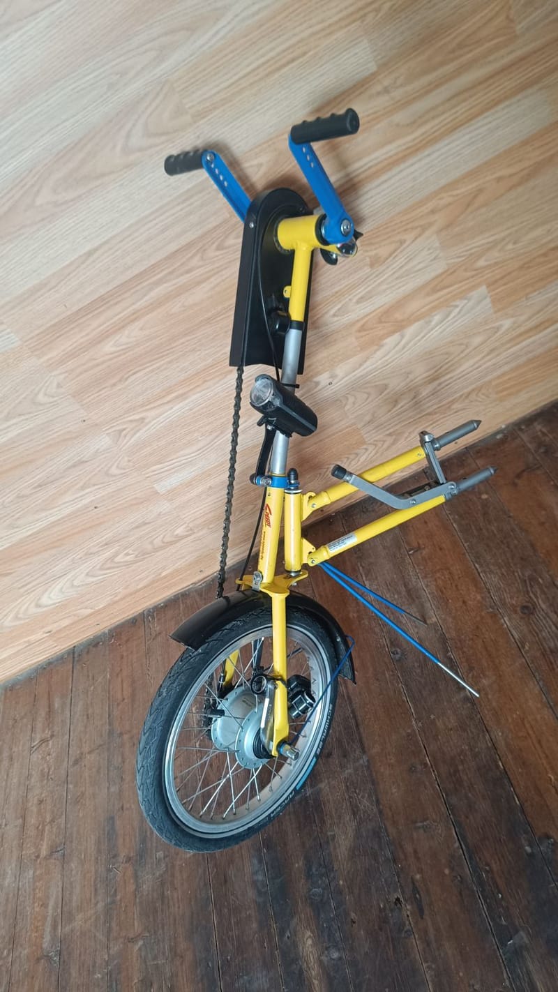 Speedy Micro handbike kézibicikli kerekesszék segédhajtás (konzol nélkül) - 120.000Ft