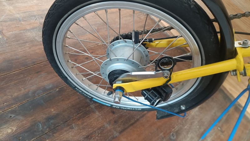 Speedy Micro handbike kézibicikli kerekesszék segédhajtás (konzol nélkül) - 120.000Ft