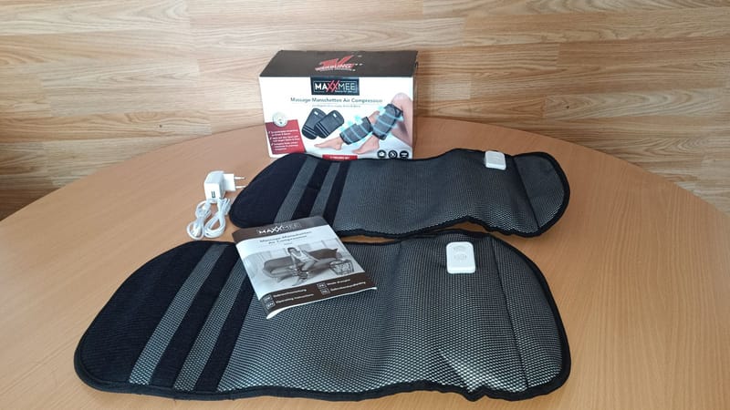 ÚJ MaxxMe Légkompressziós vénamasszírozó lábmasszírozó - akkumulátoros! PÁRBAN!