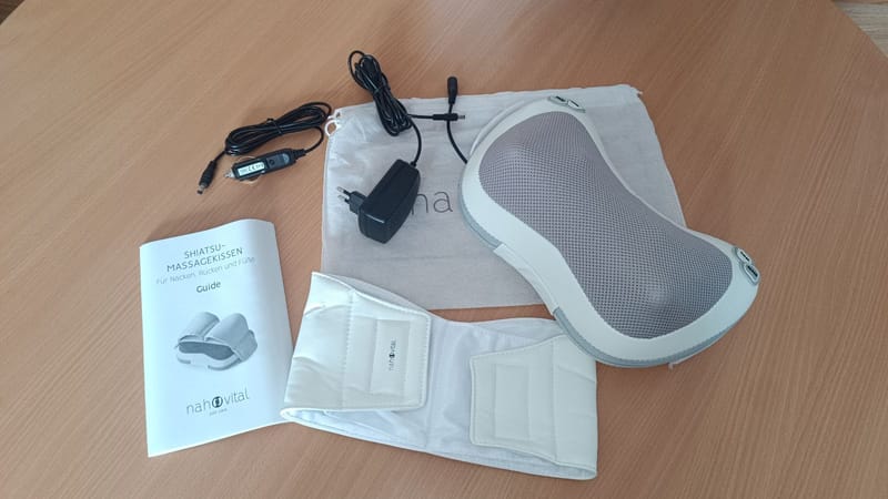 Új Nah-Vital Shiatsu masszázspárna - 3 sebességes