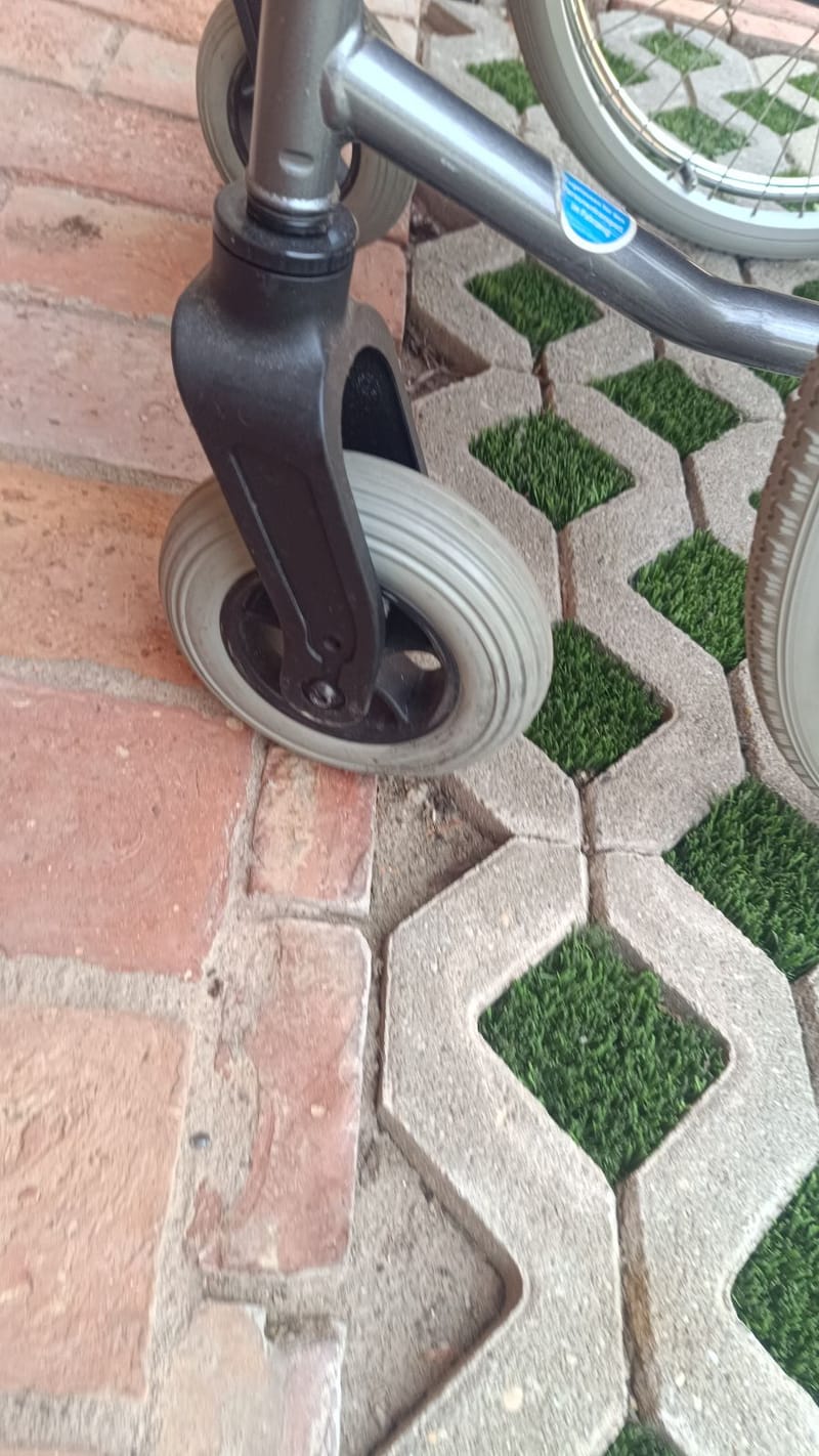 Dietz kerekesszék tolókocsi - Lábtartó nélkül! - 50cm - 8.