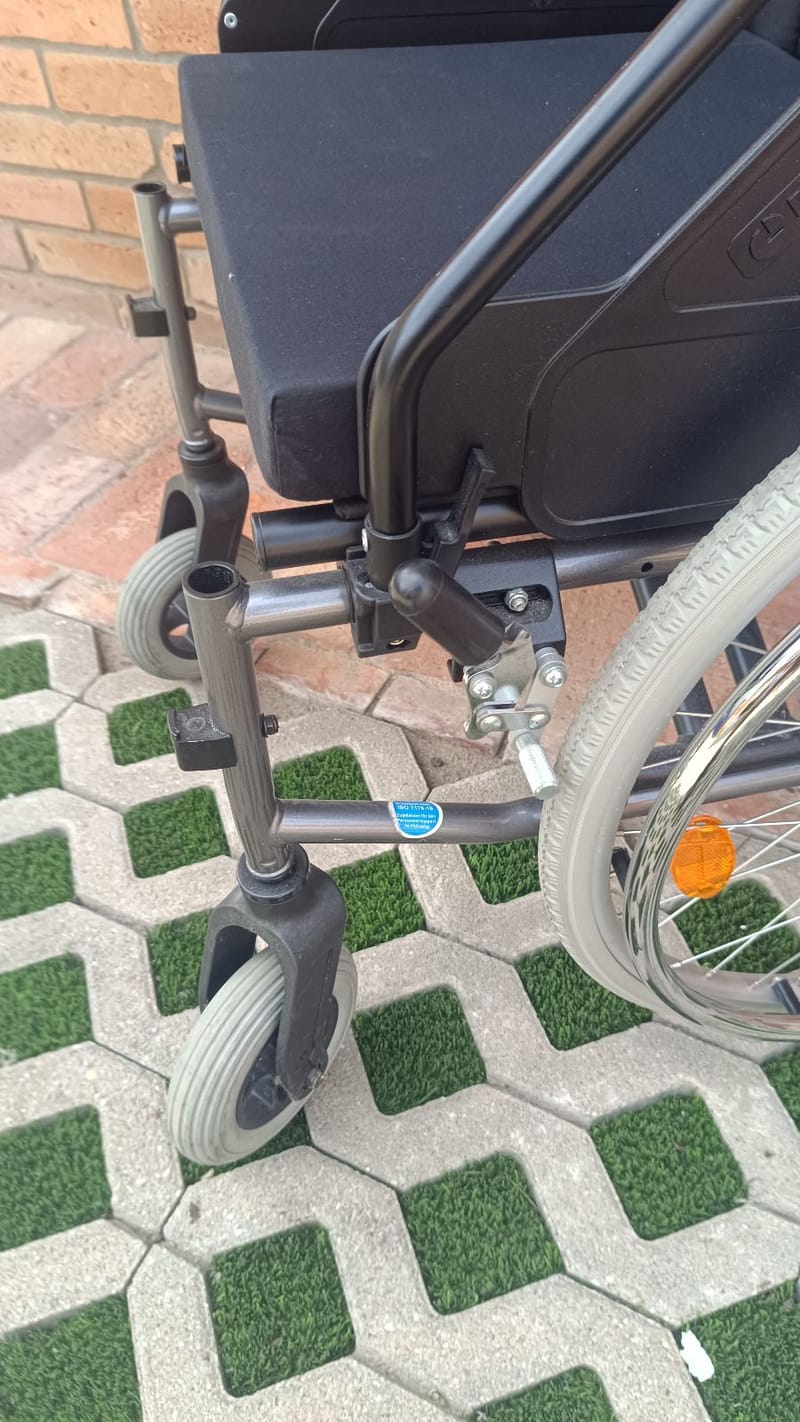 Dietz kerekesszék tolókocsi - Lábtartó nélkül! - 50cm - 8.