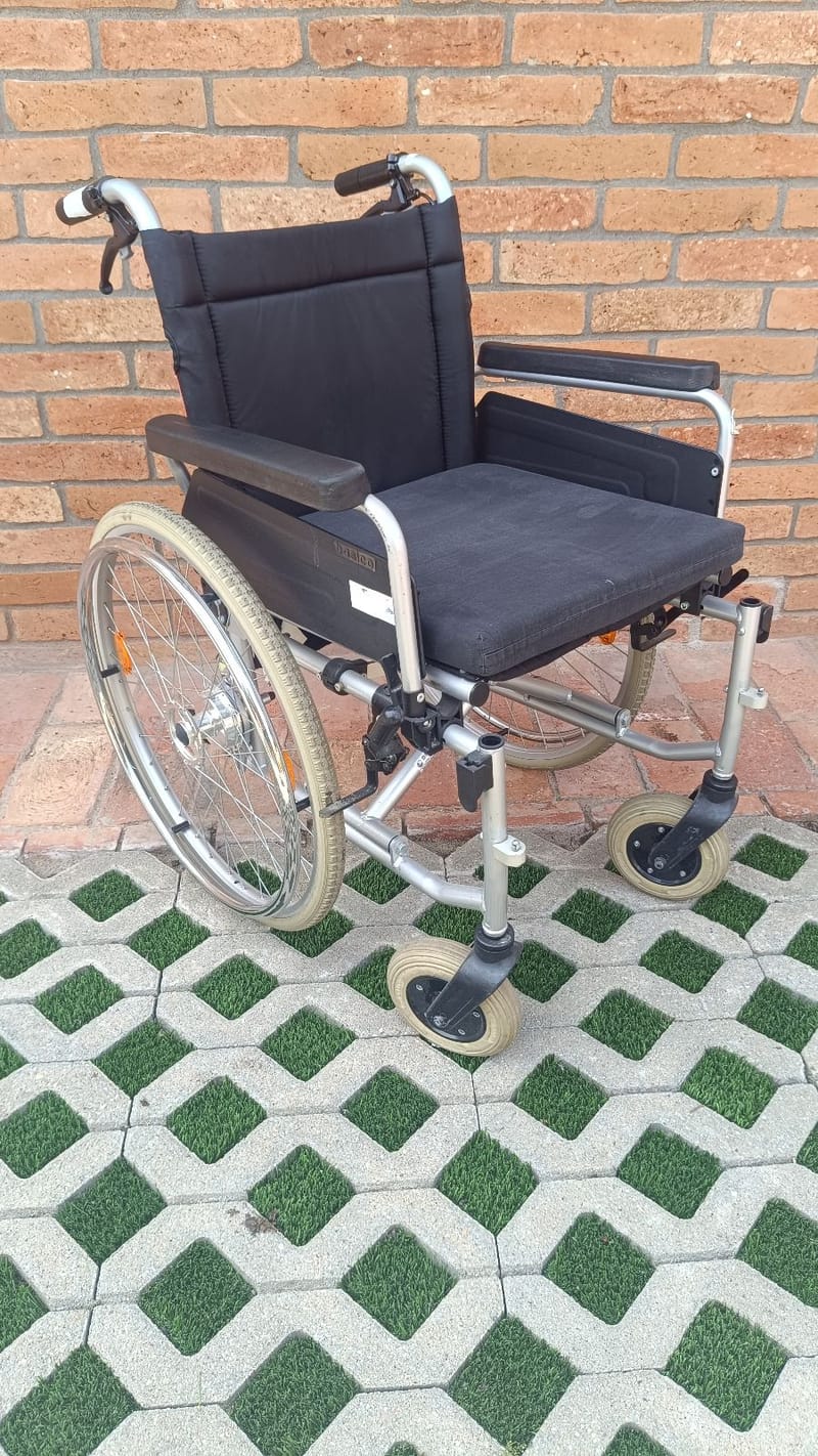 Dietz kerekesszék tolókocsi - Lábtartó nélkül! - 48cm - 5.