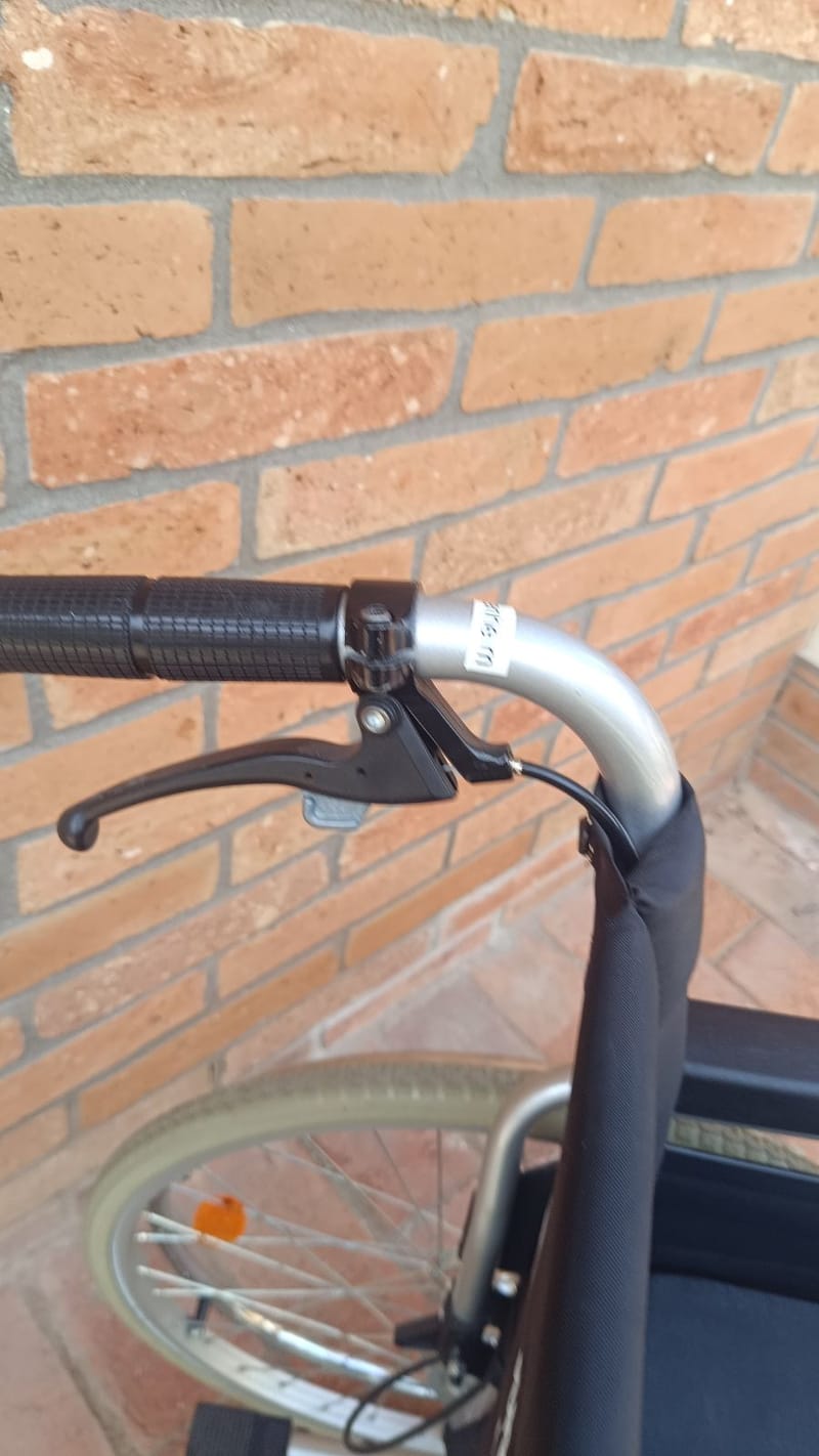 Dietz kerekesszék tolókocsi - Lábtartó nélkül! - 48cm - 5.