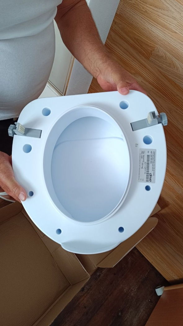 Új Drive Ticco 225 WC ülőke magasító - 10cm - 7.