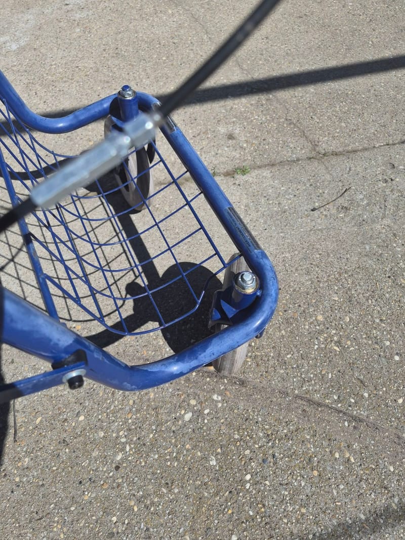 Gurulós járókeret - összecsukható - 5.