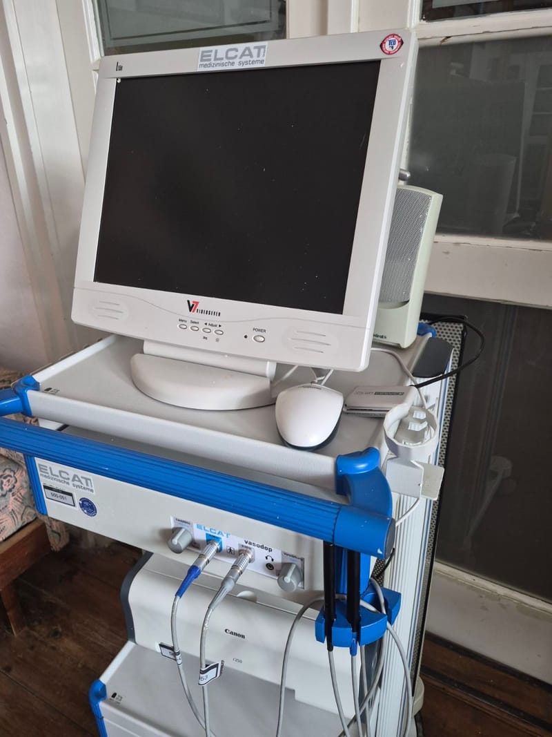 ELCAT VASODOP VD1000 Vaszkuláris Doppler készülék diagnosztikai rendszer