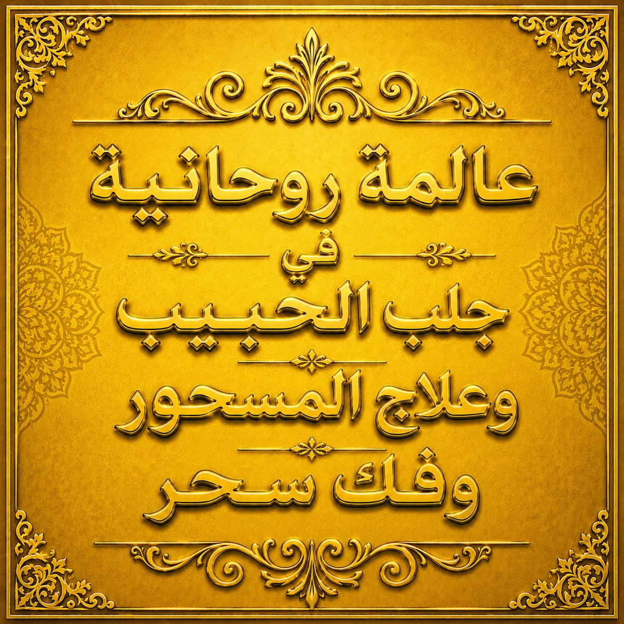 علاج السحر المتجدد