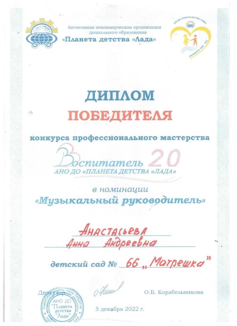 Дипломы, грамоты