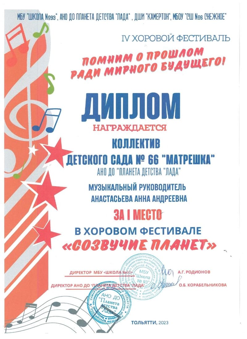 Наши победы
