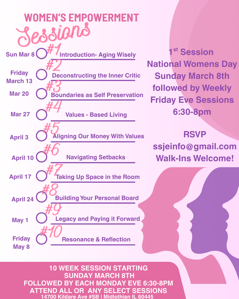 10wk Women's Empowerment Seminar