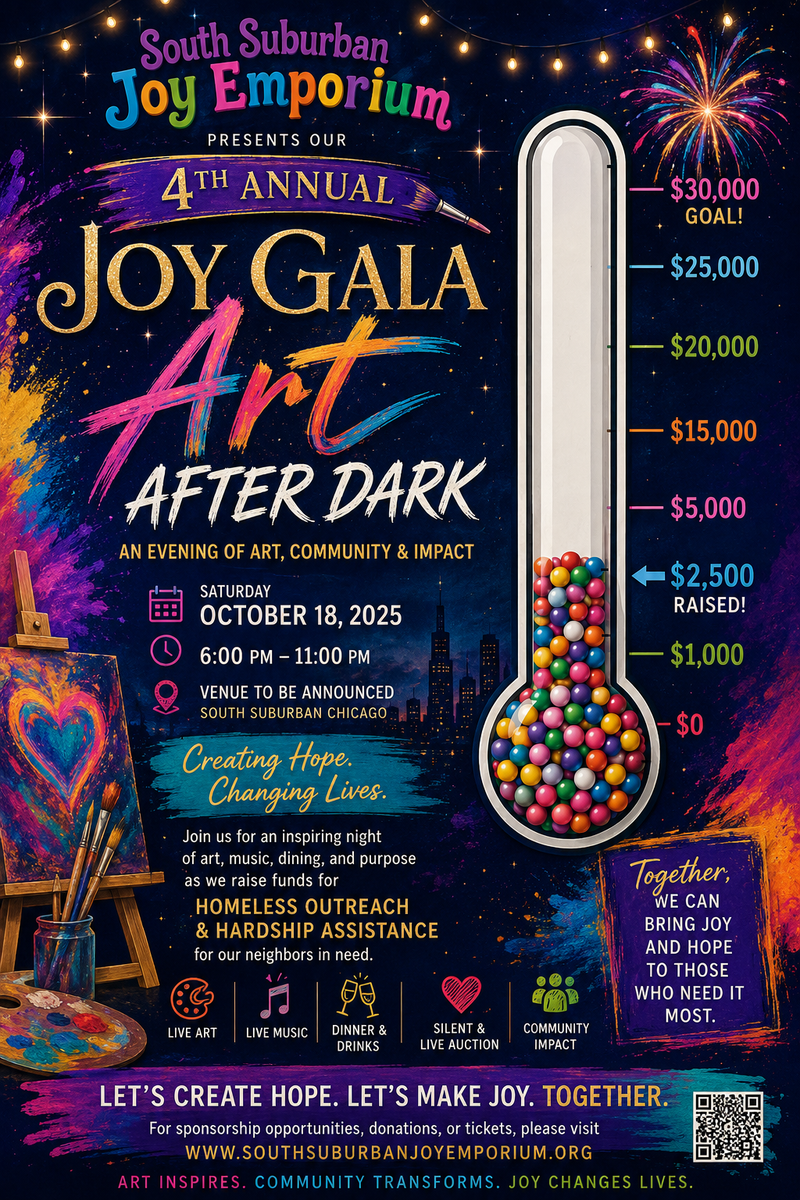 4th Annual Joy Gala  Art After Dark!!