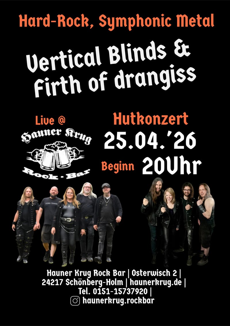 Vertical Blinds & Firth of Drangiss