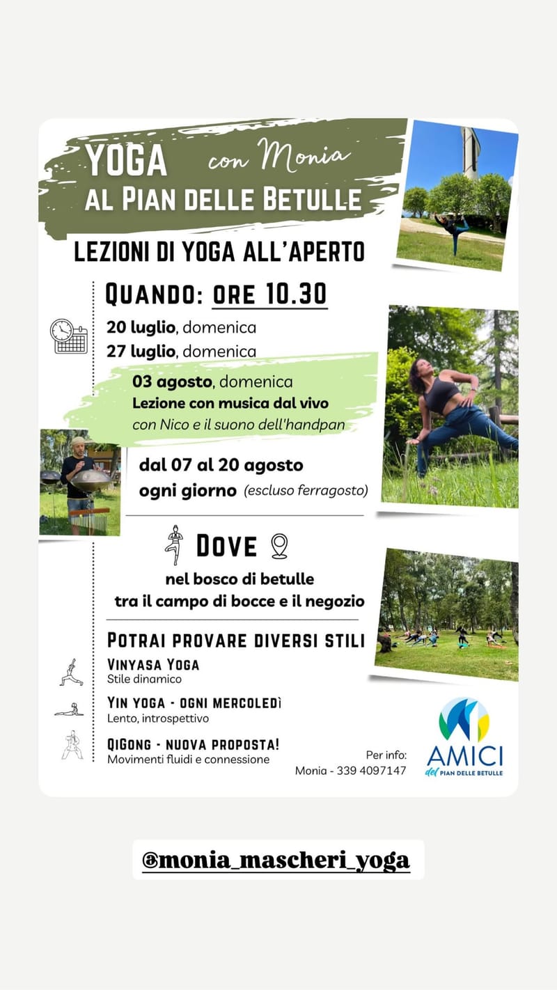 Yoga con Monia 2025