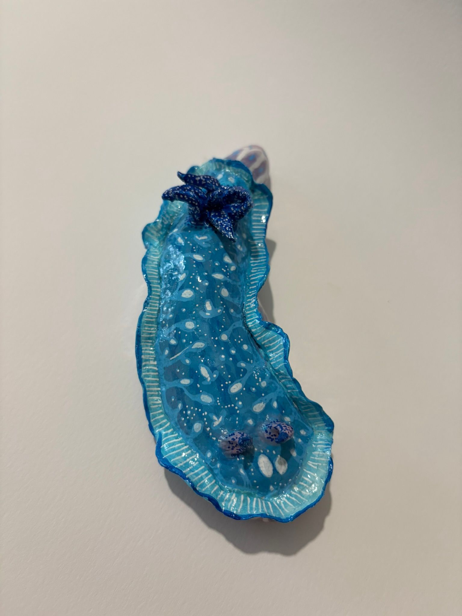 sculpture de nudibranche de type Doris