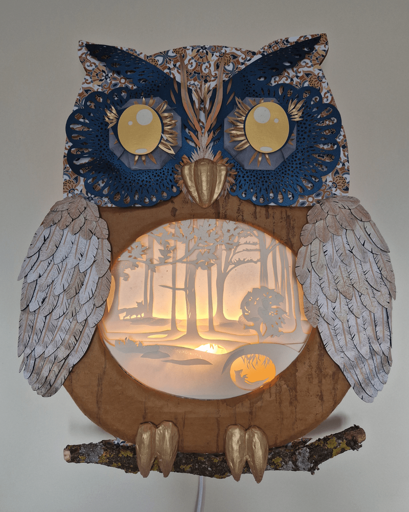 ANIMAL TOTEM HIBOU