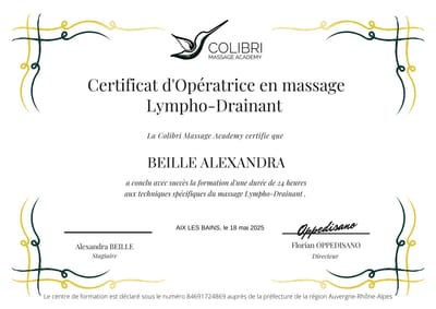 MASSAGE DE DRAINAGE-LYMPHATIQUE