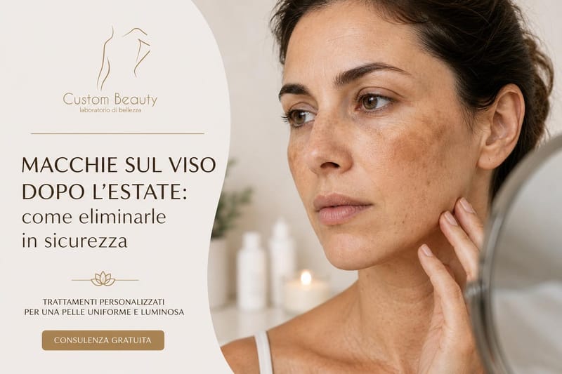 Macchie sul viso dopo l’estate: come eliminarle in sicurezza