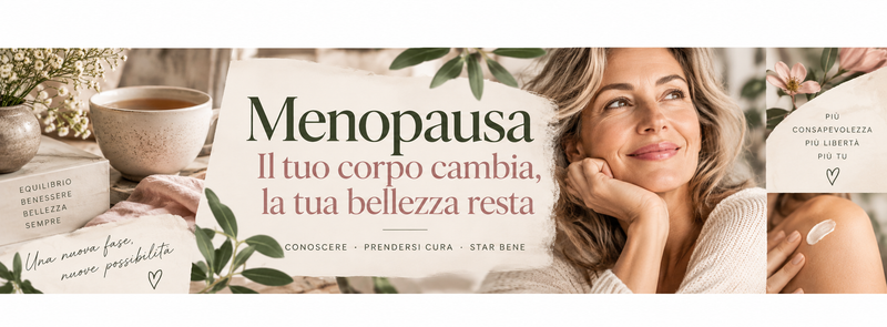Menopausa e pelle: quando il corpo cambia, cambia anche il modo di prendersene cura