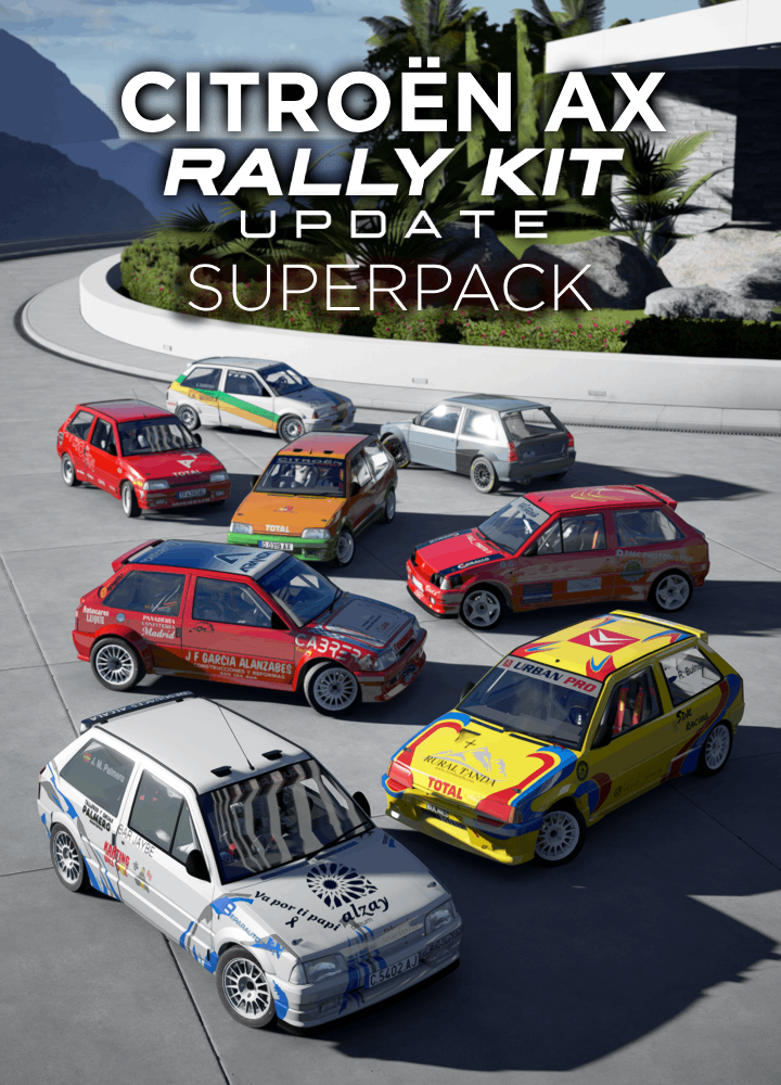 Citroën AX Rally Cars SuperPack - Assetto Corsa Rally Mods