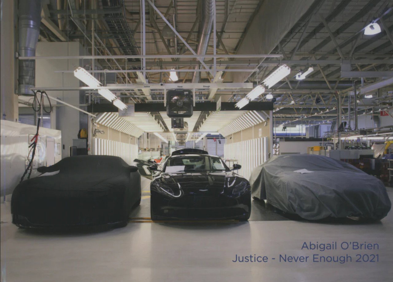 Abigail O'Brien, Justice - Never Enough (Highlanes Gallery, 2021)