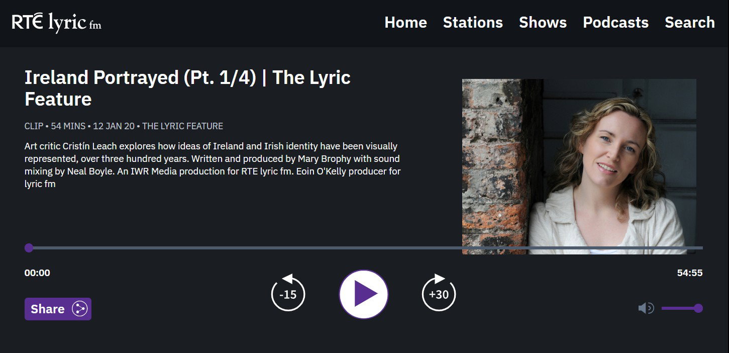 Ireland Portrayed - with IWR Media for RTÉ Lyric FM (2020)