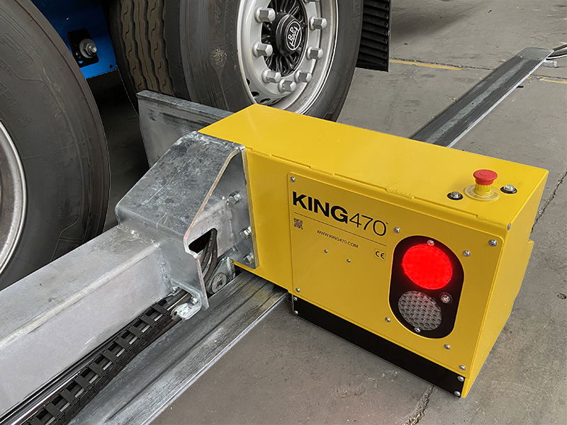 KING470 – La nouvelle génération de cale-roues automatiques infranchissables.