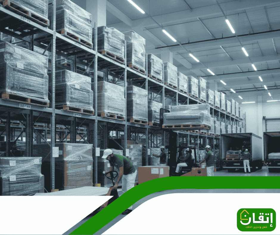 لماذا تُعد شركة إتقان الخيار الأمثل لتخزين الأثاث في الرياض؟