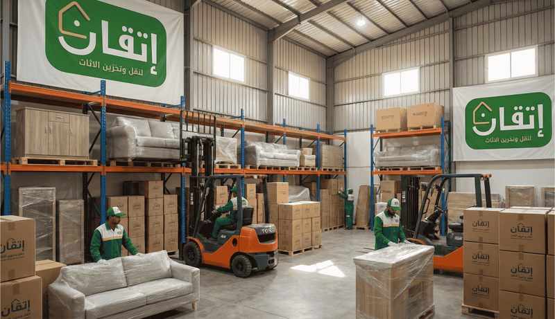 خدمات تخزين العفش والاثاث