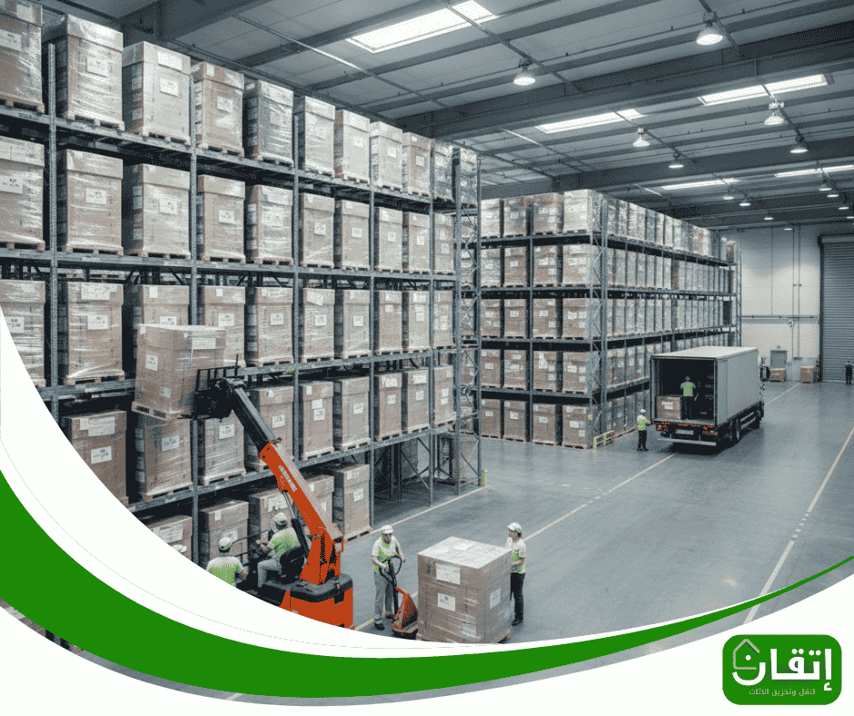 خدمات تخزين الأثاث بالرياض مع ضمان الحماية الكاملة - شركة إتقان
