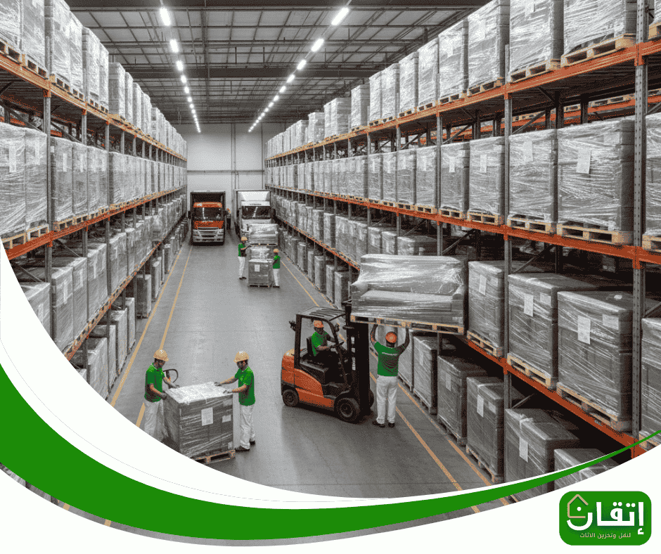 إتقان لتخزين الأثاث والأعمال اللوجيستية بالرياض
