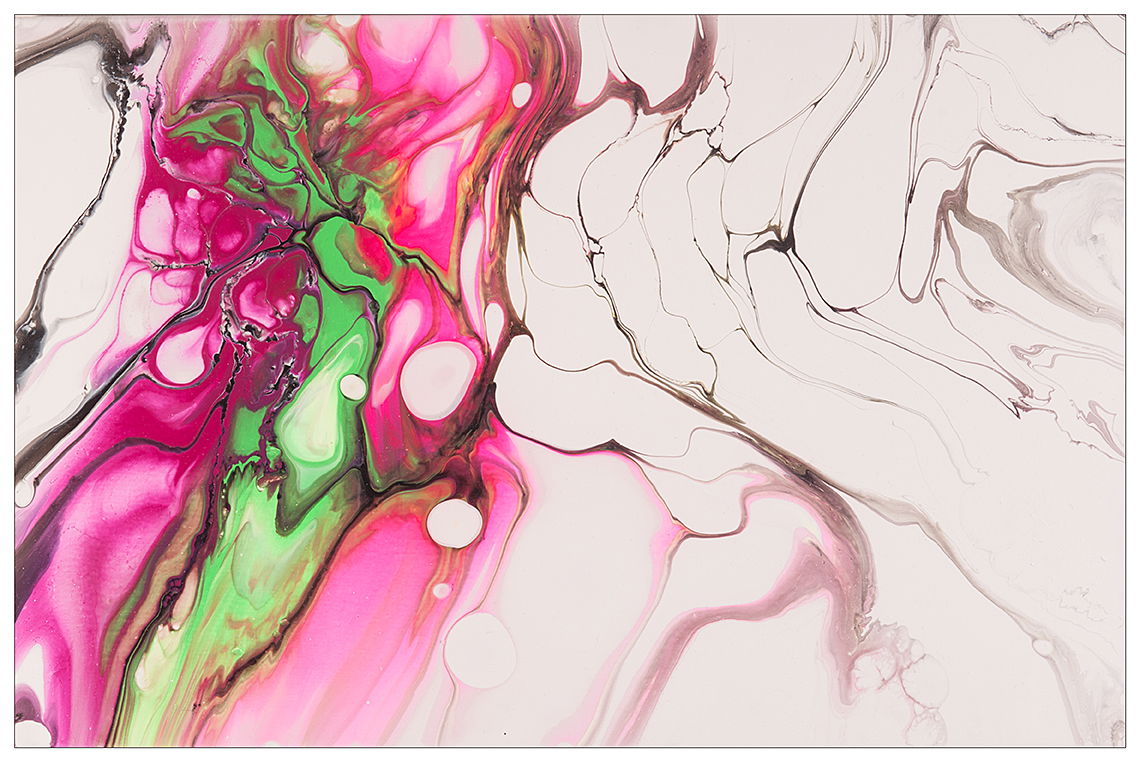 Marmor  43x63cm gerahmt