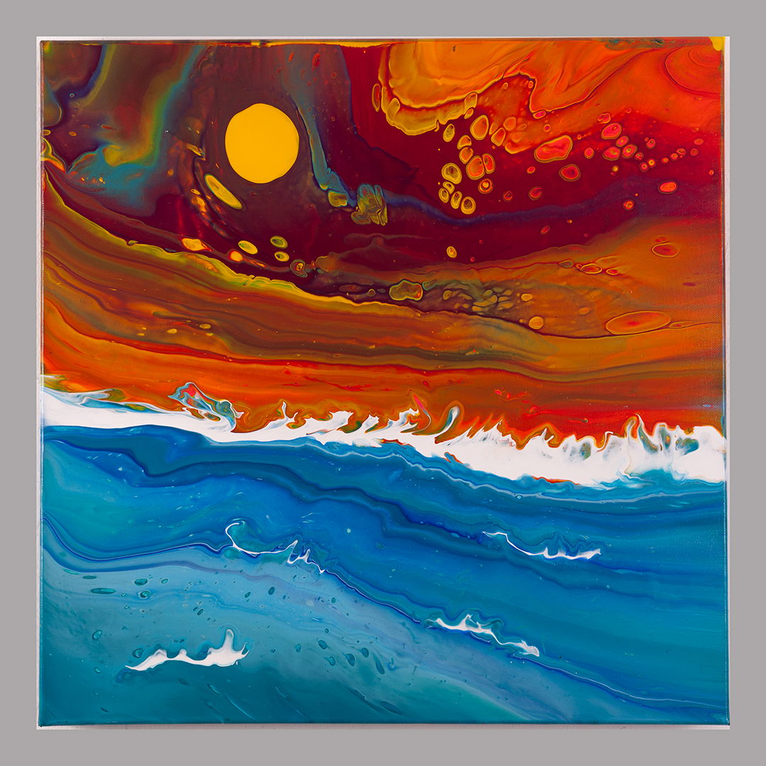 Moon River  50x50cm