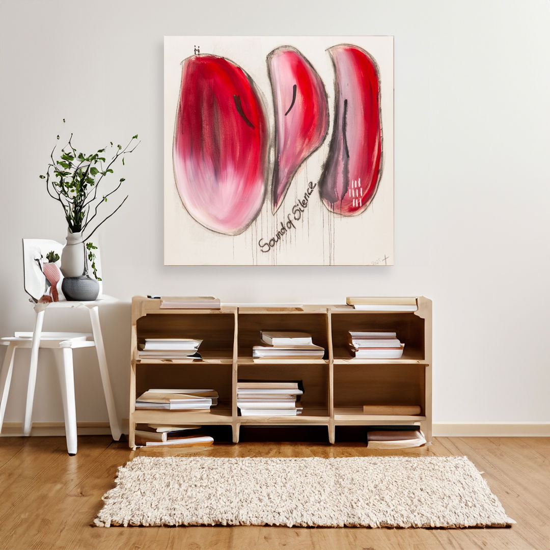 Sound Of Silence   110x110cm