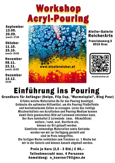 Workshop Acryl Pouring image