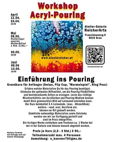 AcrylPouring- Workshops image