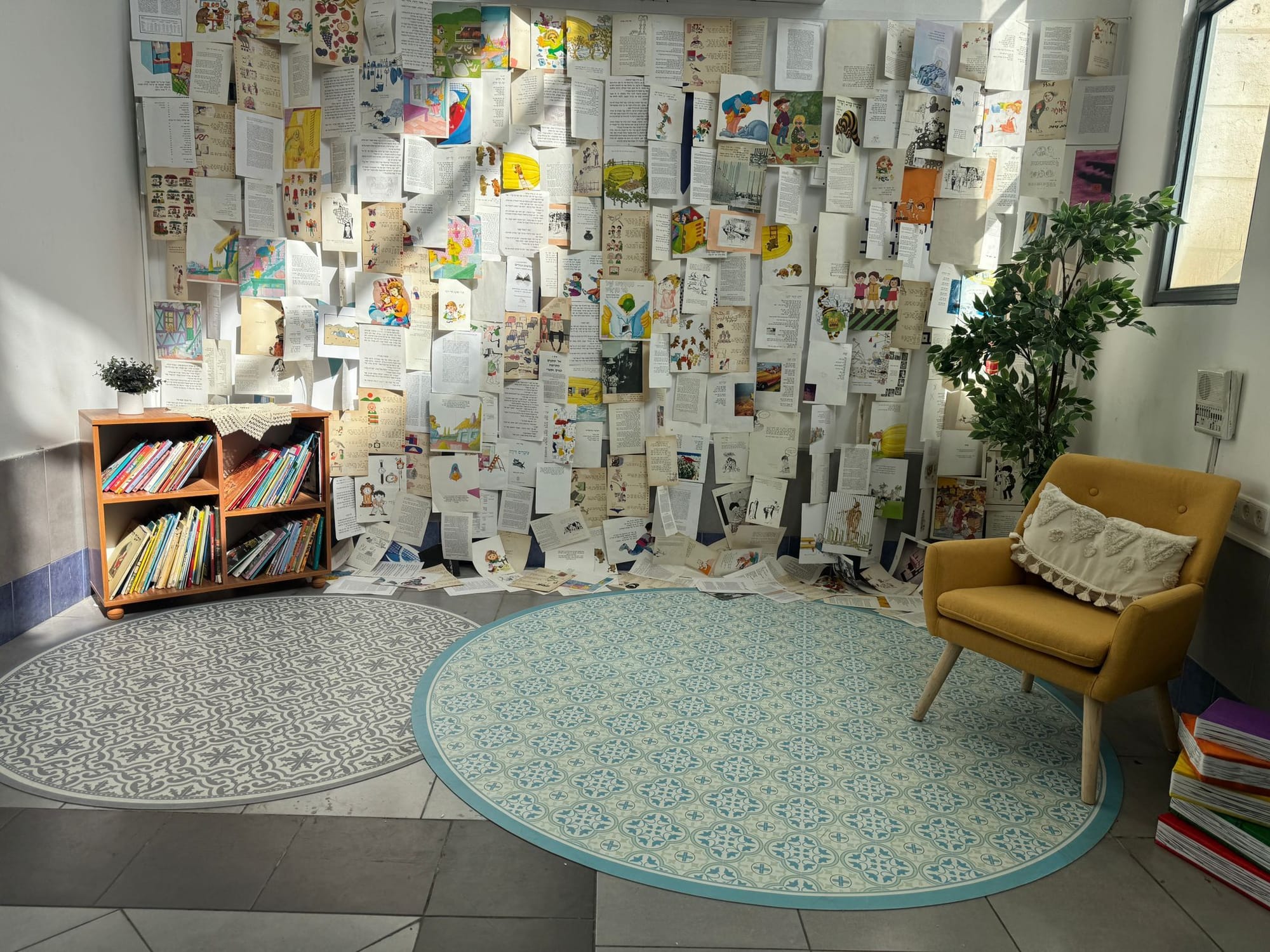 הפיכת בית הספר לספריית פורים